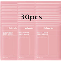 Bio-Collagen Real Deep Mask Supplement Collagen Hydrating Overnight Hydrogel Mask Elasticity Improvement Pore Minimizing Firming