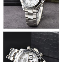 VK63 watch Luxury Men's Watch Sapphire Customizable Multi functional Chronograph Stainless Steel Case Suitable for VK63 Movement