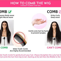 Full Lace Wig Straight Human Hair Wigs 100%Human Hair Brazilian PrePlucked Hd Lace Wigs 360 Human Hair Full Lace Wigs 250Density