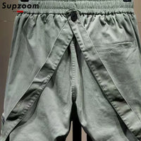 Supzoom New Arrival Hot Top Fashion Loose Cotton Pockets Selling Brand Overalls Multi Bag High Street Casual Winter Cargo Pants