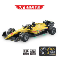 New RC car August  Product 1:64 Mini Alloy Car Model, Adjustable Lighting Formula Racing, Children's Remote Control Car