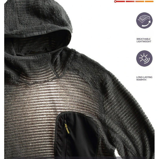 Hooded Pullover: Lightweight Breathability + Long-Lasting Warmth, Redefining Urban Outdoor Comfort