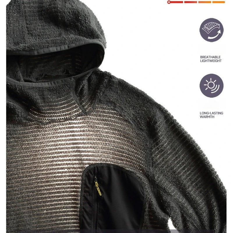 Hooded Pullover: Lightweight Breathability + Long-Lasting Warmth, Redefining Urban Outdoor Comfort