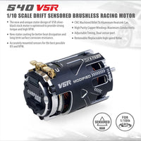RC Car Surpasshobby Rocket 540 V5R Sensored Brushless Drift Racing Motor for 1/10 1/12 1/14 RC Car Competition Modified Truck