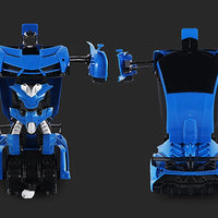 Electric RC Car 2 In 1 Transformation Robots Sports Vehicle Model Robots Boys Toys Remote Cool RC Deformation Cars Kid Toy Gifts