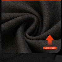 Fashion korean popular clothes winter Adding velvet and thickening long-sleeve shirts for men casual Hooded jacket plaid tops