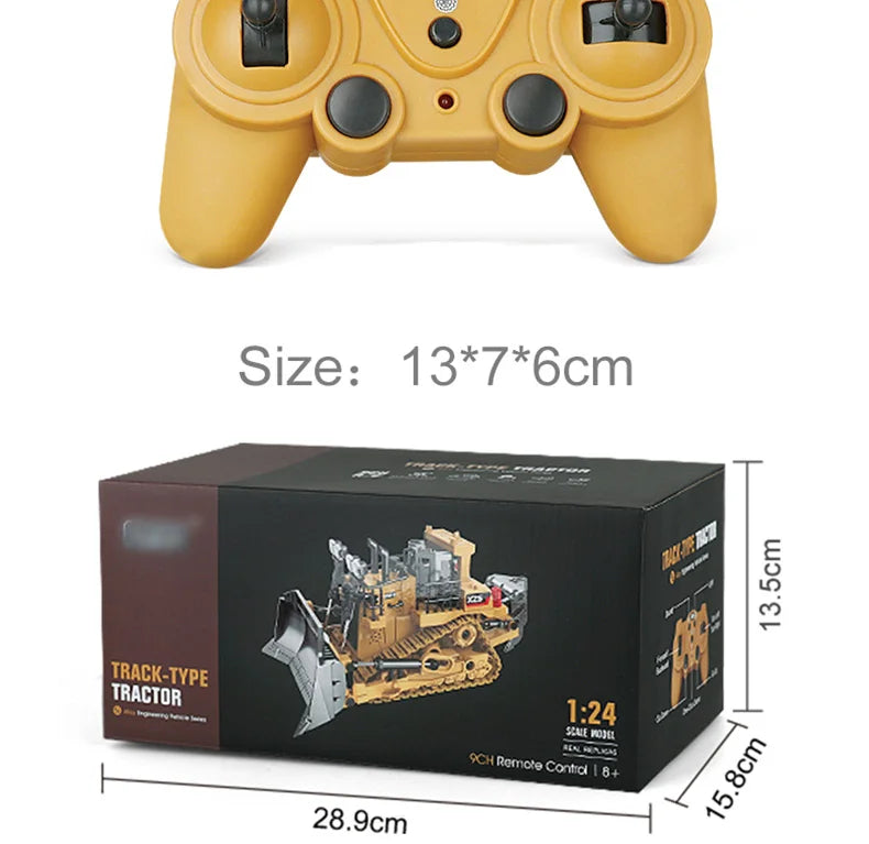 RC Car Children Toys Remote Control Car Toys For Boys Radio Control Excavator Dump Truck Bulldozer Electric car Kids Toys Gift