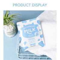 LAIKOU Milk Facial  Face Mask Shrink Pores Deep Hydrating Overnight Mask Moisturizing  Brightening Face Skin Care