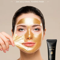 LAIKOU Sakura 24K Gold Peeling Face Mask Anti Wrinkle Whitening Acne Blackhead Removal Facial Tear Off Mask Skin Care Products