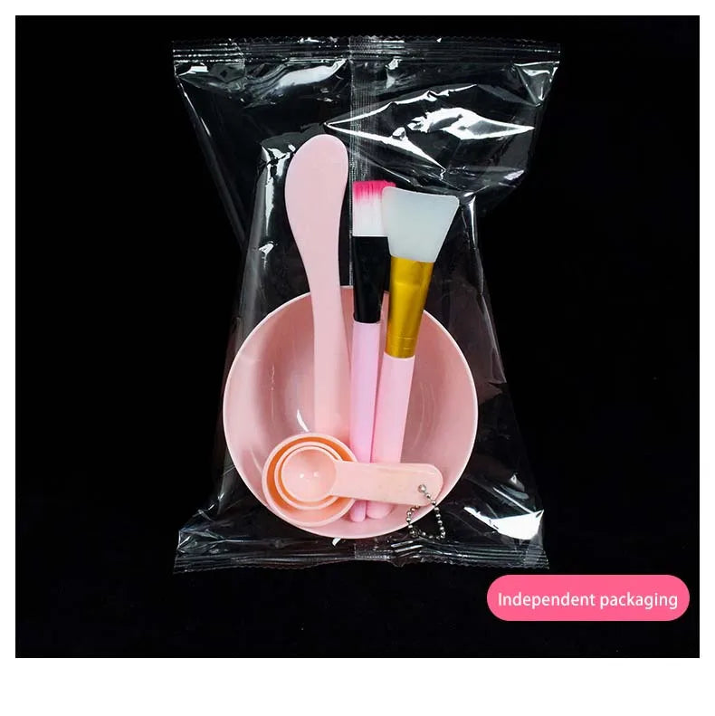 Face Mask Mixing Bowl Set DIY Facemask Mixing Tool with Silicone Mask Bowl Makeup Brushes Spatula Beauty Skin Care Beauty Health