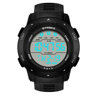 Upgrade Movement Digital Watches For Men Waterproof 50M SYNOKE 9813 Sports Watch Men Big screen Easy to Read reloj hombre