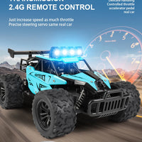 RC8 Racing Model Toy Alloy Remote Control Car 2.4GRC Proportional Throttle 1:16 Highspeed Big Foot Climbing off Road Vehicle