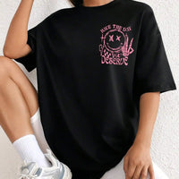 Have The Day You Deserue Letter Graphic Women Tshirt Cotton T Shirt Sport Soft Cotton Clothing Oversized Loose T Shirt Clothing