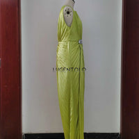 Women Sexy Dress New Sleeveless Solid Party Slim Empire Split Female Elegant Round Neck Fashion Long Clothing