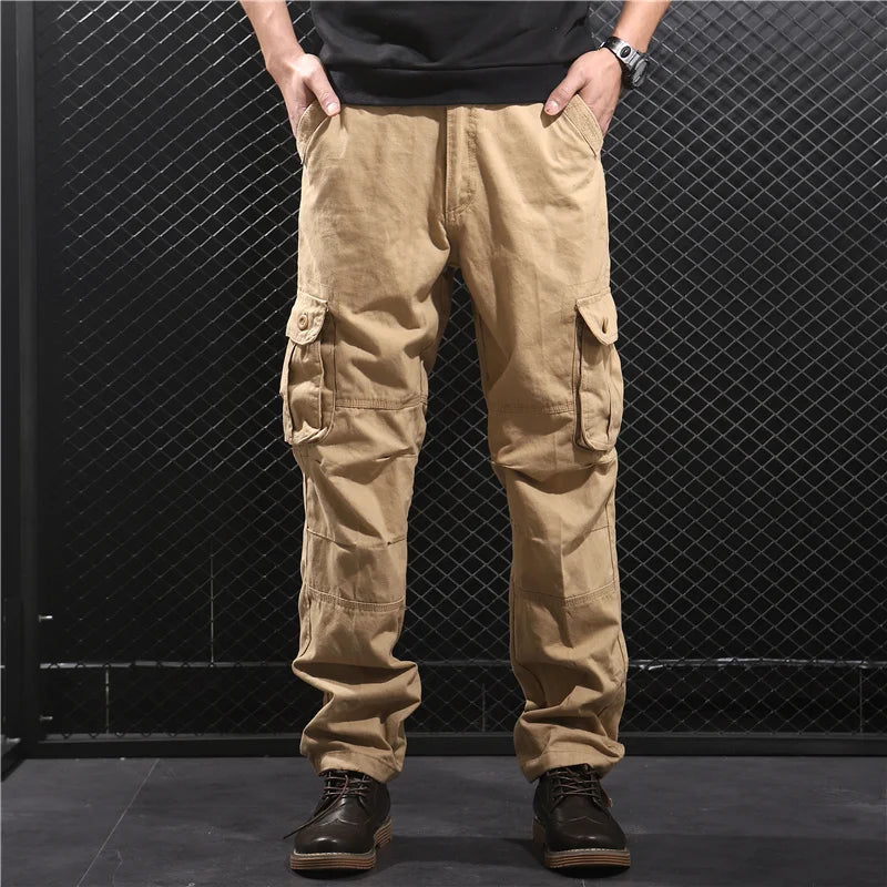 Camouflage Pants Men Hiking Pants Cargo Work Camo Outdoor Sports Trousers Hip Hop Streetwear Tactical Pants