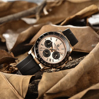 40mm New V2 PAGANI DESIGN Men's Quartz Watches Sapphire Retro Chronograph Stainless Steel Waterproof Watch Men Relogio Masculino