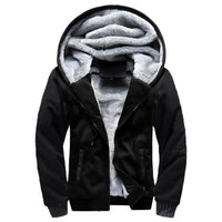 Men's Jacket Winter Camouflage Fleece Thicken Hooded Jackets Male Long Sleeve Coat Casual Zip Up Hoodies Streetwear Men's Coats