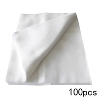 100pcs Spa Face Gauze Mask Paper Disposable Beauty Salon Special Gauze Skin Care Beauty Tool For DIY Seaweed Soft Mask Powder