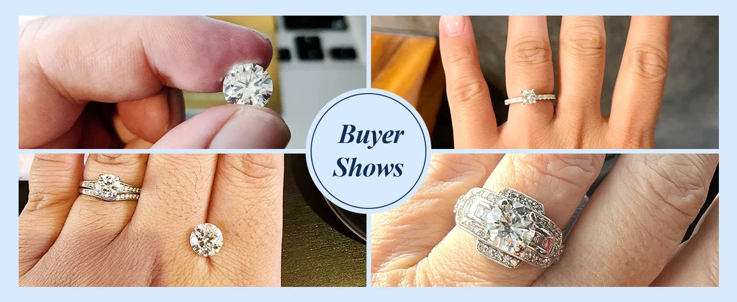 Premium D Color Moissanite Stone with GRA Certificate 0.1-10.0ct Moissanita Loose Gemstones Pass Diamond Tester Wholesale Prices