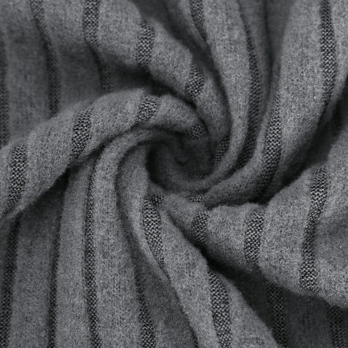 Women's Long Sleeve V-Neck T-Shirt Pit Stripe Milled Fashion Temperament Top