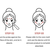 7 Colors EMS Microcurrent Facial Massager Age-R Booster Pro Anti Wrinkle Lift Device Home Use Beauty Tool for Skin Care & Rejuve