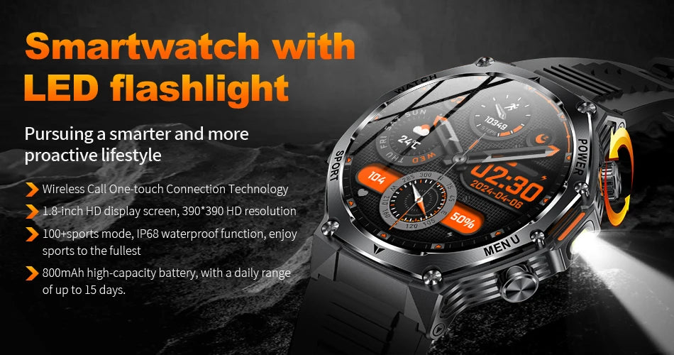 New Smart Watch Men Smart Health Wristband Women GPS Sport Trajectory 1ATM Waterproof All Day Healthy Monitor Fitness Bracelet