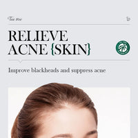 SADOER Tea Tree Acne Removing Cream Facial Skincare Oil Control Face Gel Creams Hydrating Moisturizing Facial Cream Skin Care