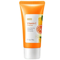 Vitamin C Facial Cleanser Skin Deep Cleansing Moisturizing Blackhead Removal Skincare Face Wash Foam Face Cleanser Skin Care