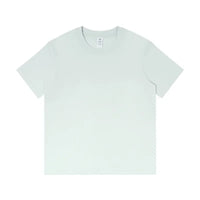 Men's 230g Heavy Cotton Short-sleeved T-shirt Men Pure Cotton Loose Solid Color Bottoming Shirt Trendy Man T-shirt Tops Clothes