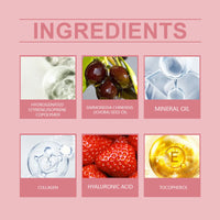 Peach Milk Honey Lip Oil Relieves Dry Moisturizing Lip Gloss Fades Lip Lines Water Light Lips Big Brush Head Softening Lip Care