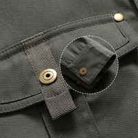 Men's Jackets Spring Flannel Lined Shirt Coat Shacket Casual Snap Button Overshirt Western Cowboy Style High Quality Top US Size