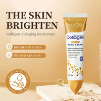 SADOER Collagen Hand Cream Hands Skin Friming skincare Moisturizing Brightening Hydrating Hands Creams Hand Skin Care Products