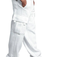 Men Cargo Loose Pants Spring Summer Male Retro Vintage Full Loose Wide Leg Pant LXDZ-ZL-5