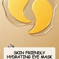 60pcs SADOER Golden Snail Eye Mask Anti Dark Circles Remove Eyes Bags Firming Hydrating Patches Beauty Skin Care