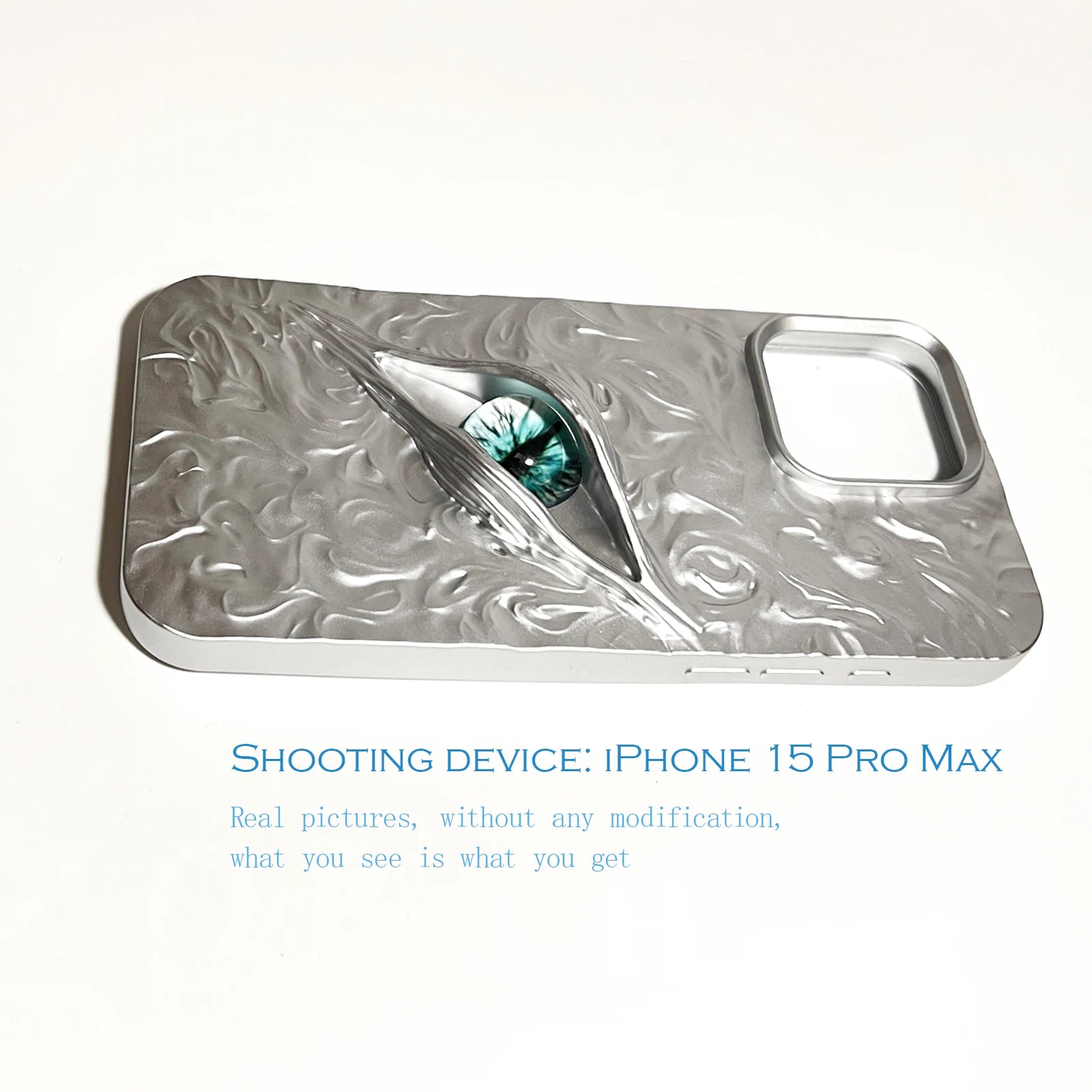 Fashion Phone Cases for iPhone 17 Air 16 Pro Max 15Pro 14Pro Personalized 3D "Devil's Eye" Design Cover Halloween Couple Case