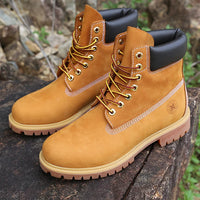 Cowhide Hiking Shoes Men Waterproof Male Motorcycle boots travel sneakers Tactical Hunting Boots Desert Combat Ankle Boots