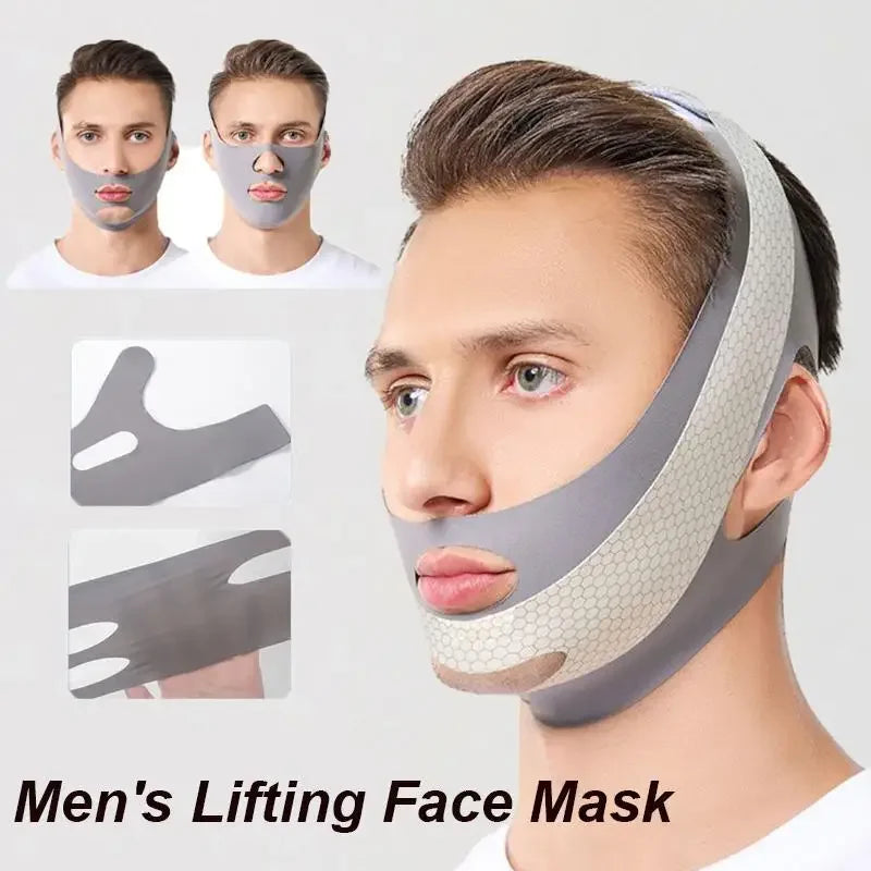 Double Chin Face Mask Facial Thin Face Mask Slimming Bandage Skin Care Belt Shape Lift Reduce Face Thinning Slimmer For Men