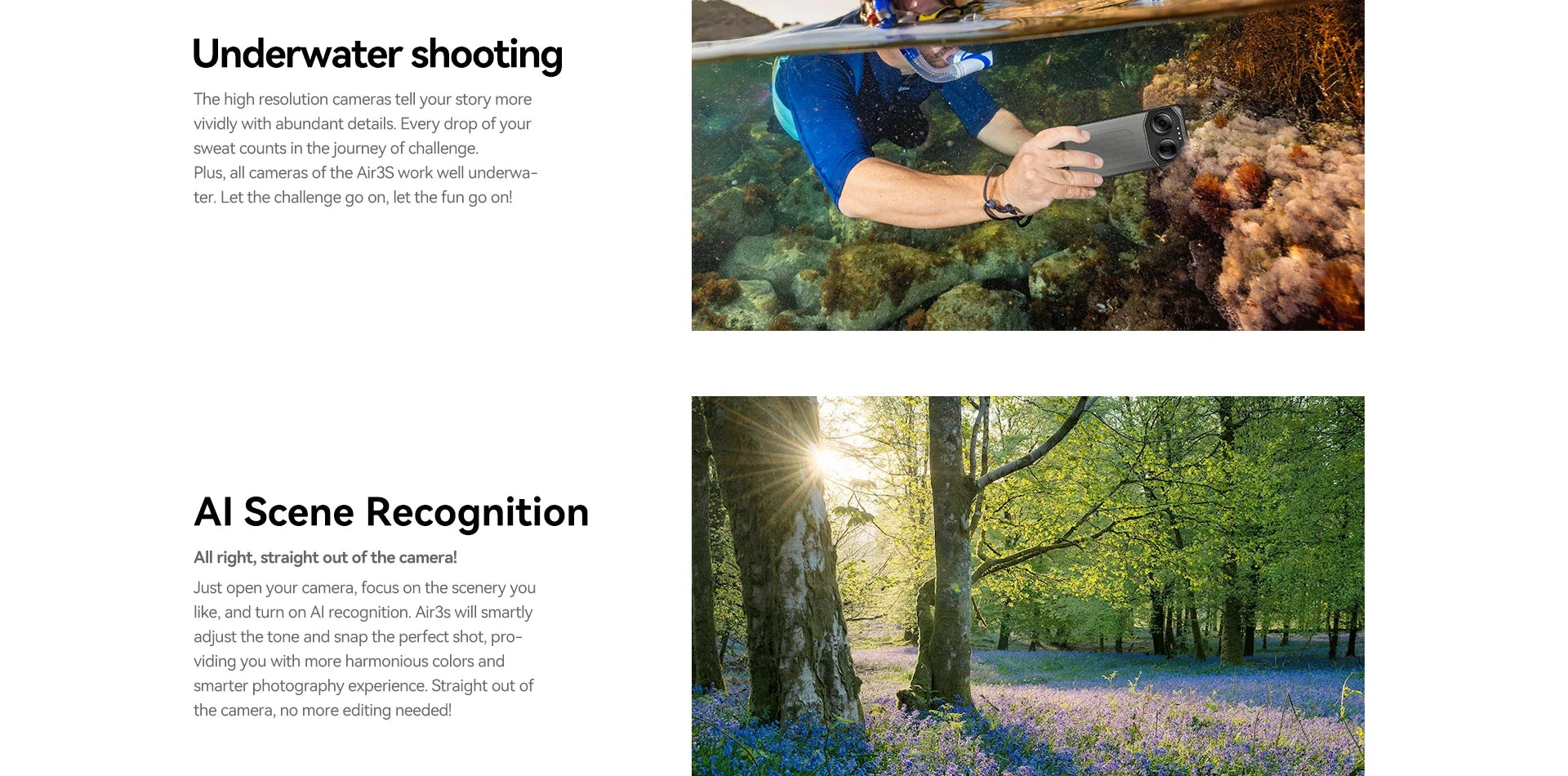 IIIF150 Air3S Rugged Smartphone Phone 6.6" 16GB(4+12) 128GB 16MP Camera Telephone Portable 5500mAh Android 14 NFC Call Phone