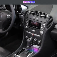 5-in-1 180W Car Fast Charger USB Type-C Power Adapter Retractable Phone Charger With Roof Starlight For IOS Android Phones