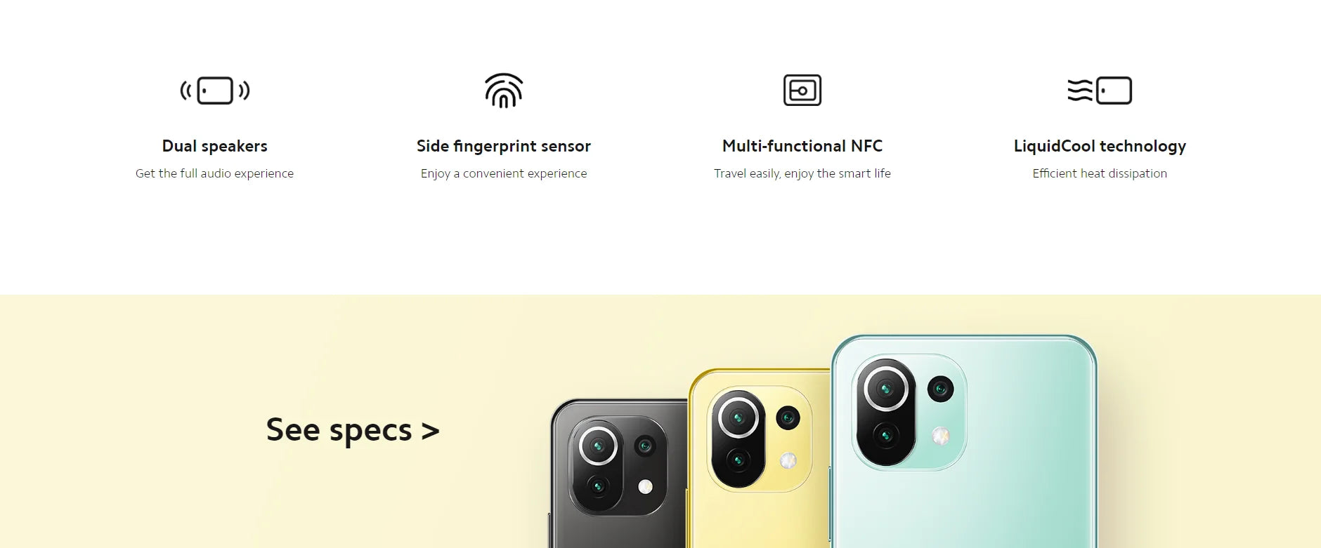 Xiaomi mi 11 Lite smartphone Cell Phones 5G  AMOLED Snapdragon 780G 64MP Full Screen 90HZ used phone