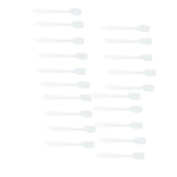 100Pcs Plastic Spatula Disposabled Cosmetic Spoon Skin Care Cream Face Mask Mixing Spoon Beauty Tool