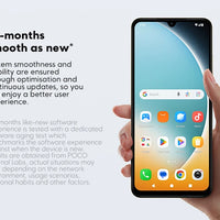 POCO C71 Global Version UNISOC T7250 processor 32MP AI dual camera Immersive 6.88” display 15W fast charging AI face unlock