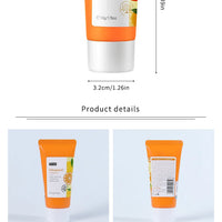 Vitamin C Facial Cleanser Skin Deep Cleansing Moisturizing Blackhead Removal Skincare Face Wash Foam Face Cleanser Skin Care