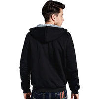 Men's Jacket Winter Camouflage Fleece Thicken Hooded Jackets Male Long Sleeve Coat Casual Zip Up Hoodies Streetwear Men's Coats