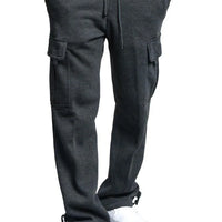 Men Cargo Loose Pants Spring Summer Male Retro Vintage Full Loose Wide Leg Pant LXDZ-ZL-5