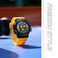 SMAEL Sport Watch for Men Waterproof Wristwatches Student Dual Display Digital Multi-function Stopwatch Clocks 8065 Male Watches