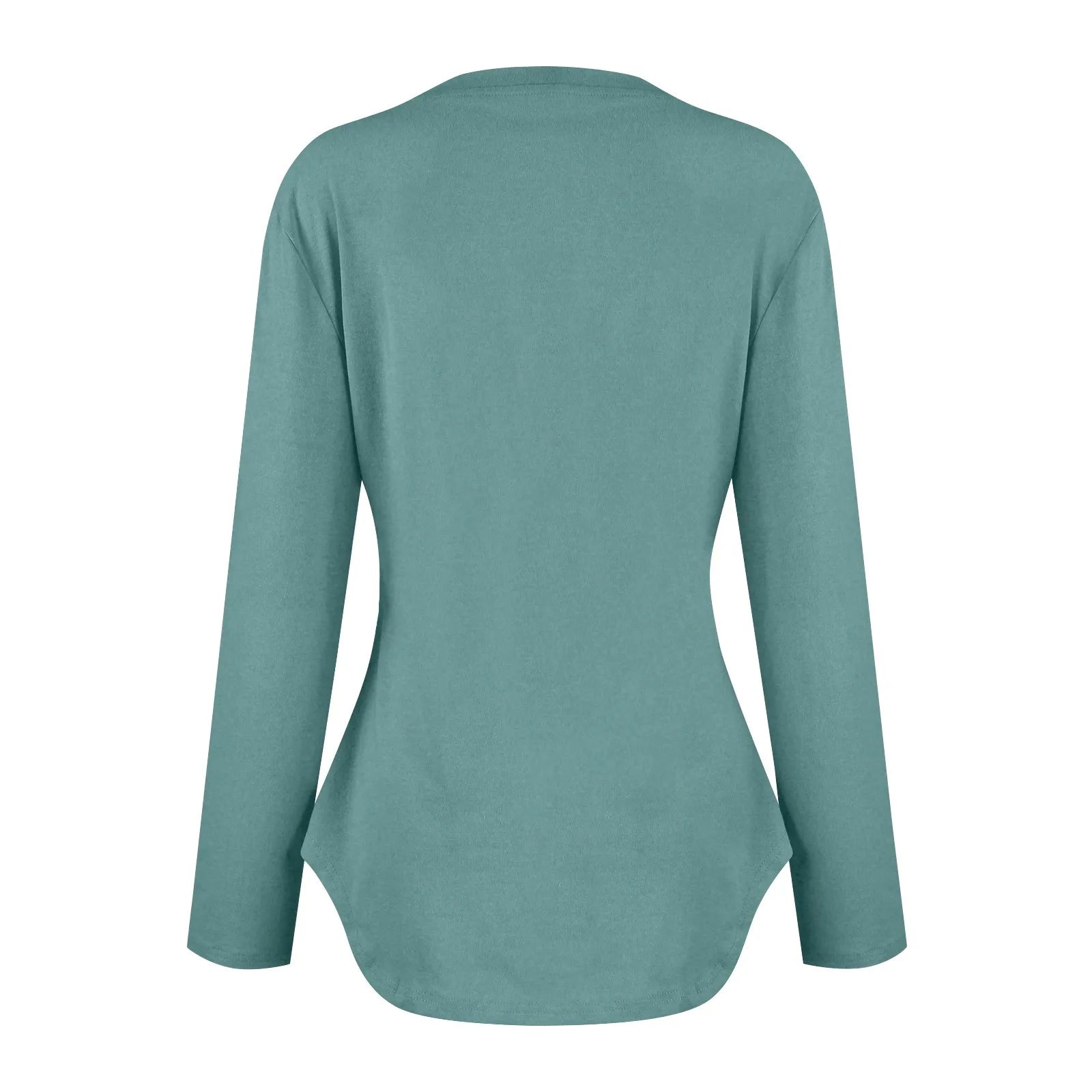 Traf 2024 Mujer Womens Long Sleeve Round Neck Shirts Side Split Basic Loose Tunic Tops Casual Shirts Ropa De Mujer Fashion