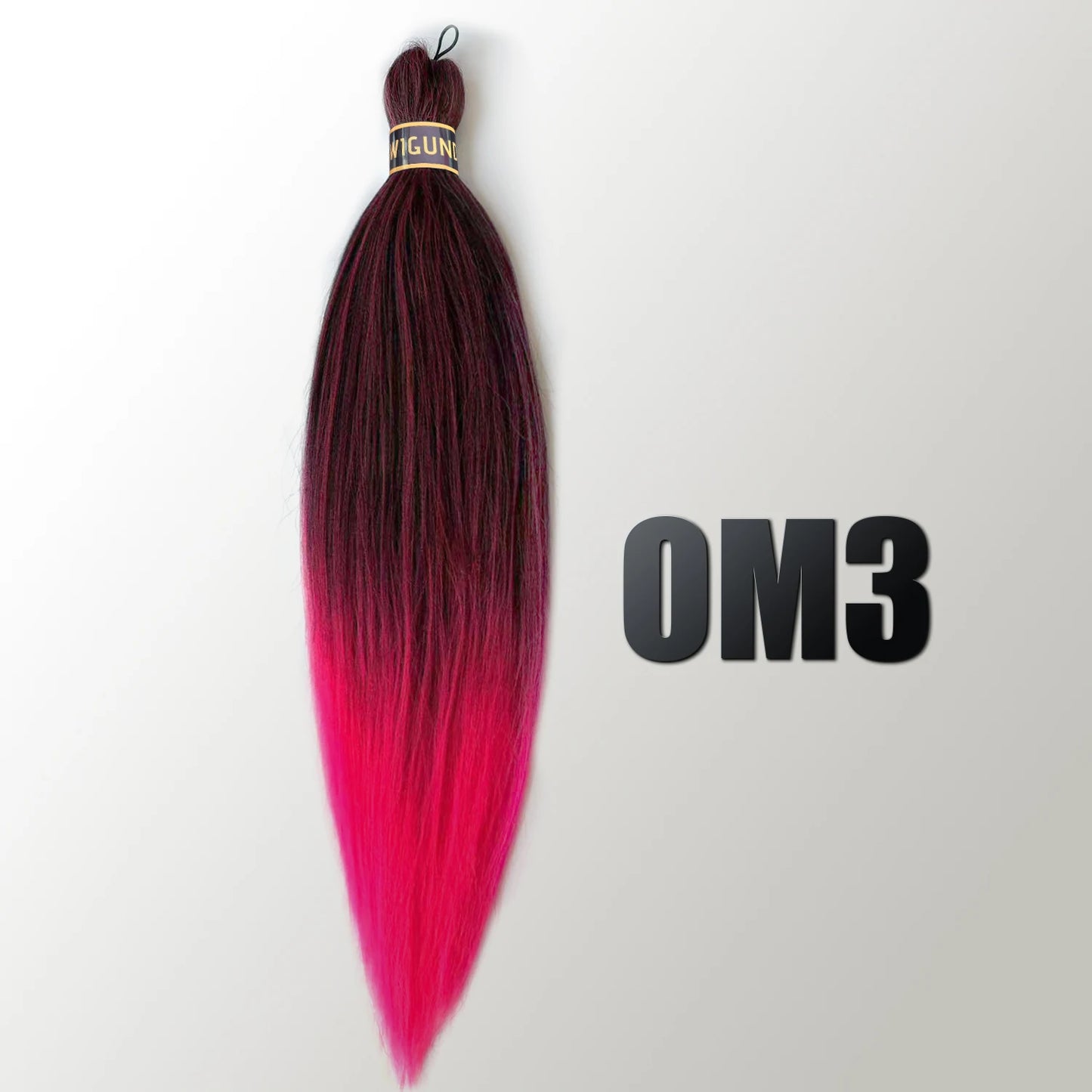 Wigundle Hair Extensions for Women Box Twist Braids Easy Crochet Hair EZ Pre stretched Braiding Hair Flame Retardant Synthetic