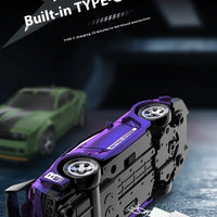 RC Drift Car 1/64 Mini Rc Car 4x4 Full Proportion Control 15KM/H High-Speed Vehicle Mini RTR Racing Model Boy Toy Gift