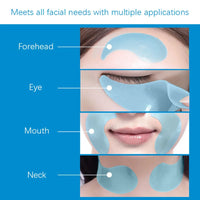 60pcs Hyaluronic Acid Crystal Collagen Eye Mask Anti Dark Circles Remove Eye Bags Moisturizing Firming Eye Patches Skin Care